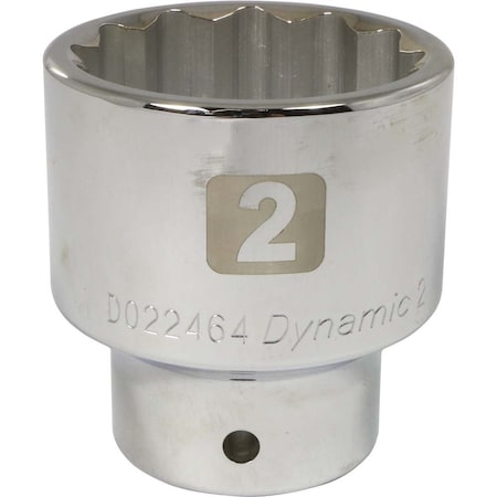 Dynamic 3/4" Drive, 2" SAE Socket, 12 Points D022464